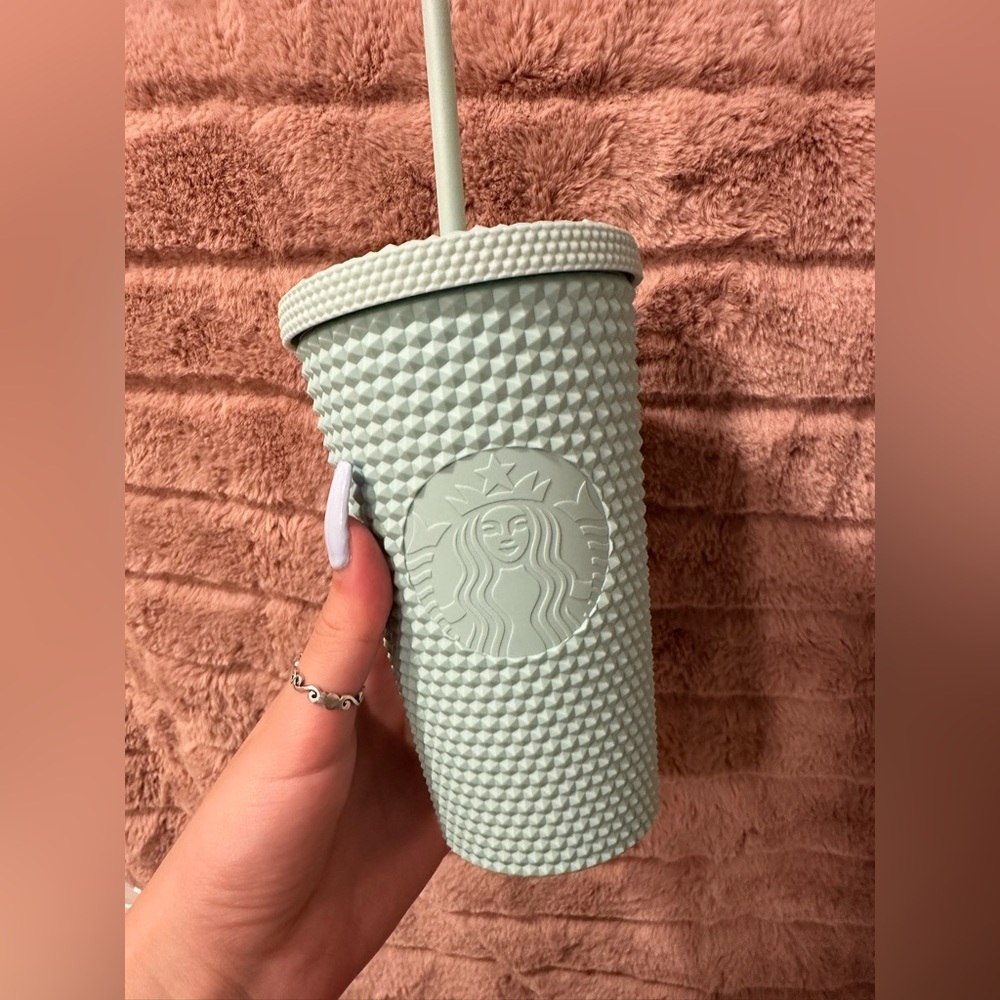 sea foam green grande starbucks tumbler